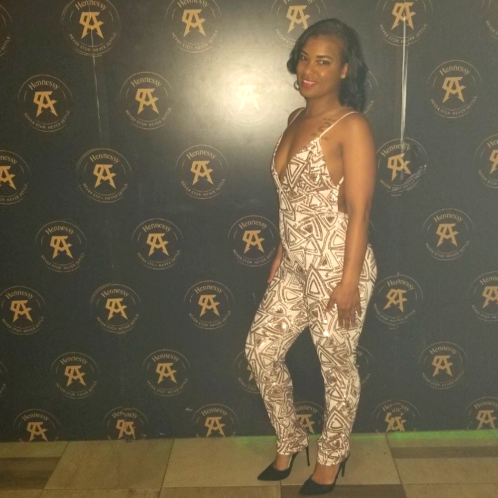 Sequin Jumpsuit - image 1